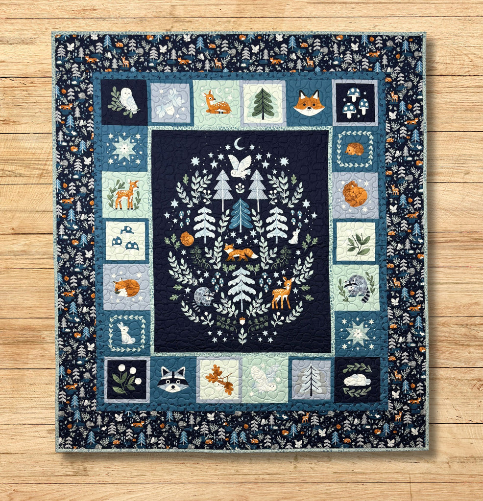 Twilight Creatures Panel Quilt - Fabric Kit Fabrics Riley Blake