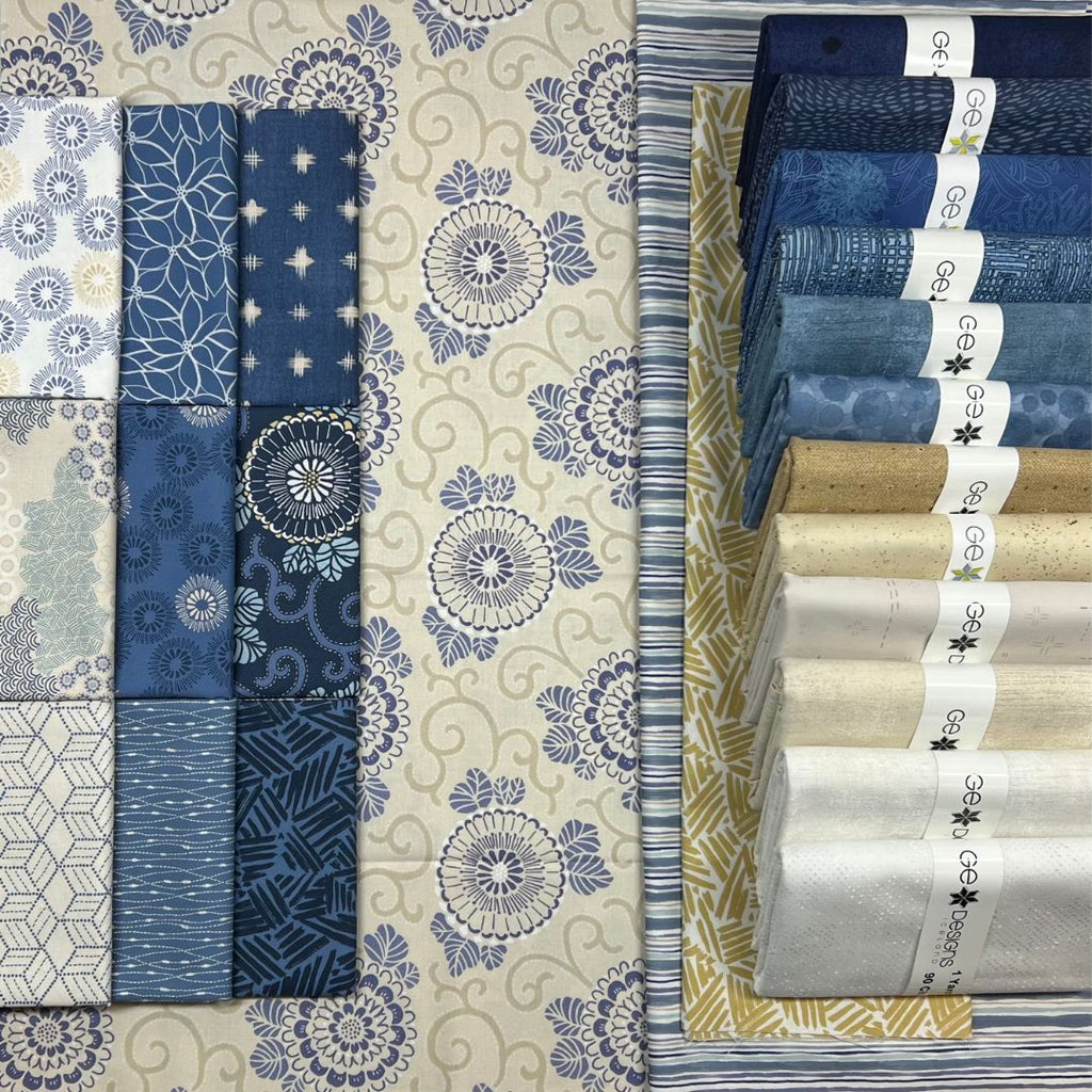 Hajime Half Yard Bundle Fabrics Lewis & Irene   