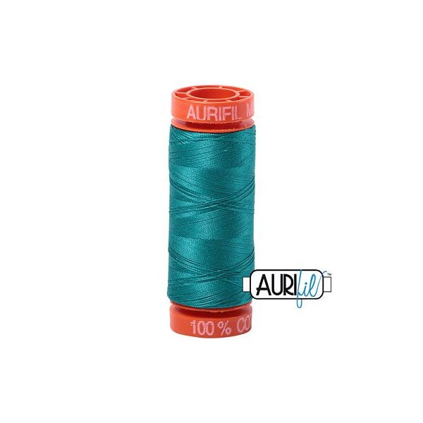 50wt Aurifil Jade 100% Cotton Mako Thread #BMK50SP200-4093 Thread Aurifil   