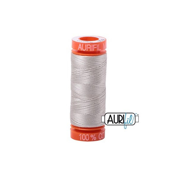 50wt Aurifil Moondust 100% Cotton Mako Thread #BMK50SP200-6725 Thread Aurifil   