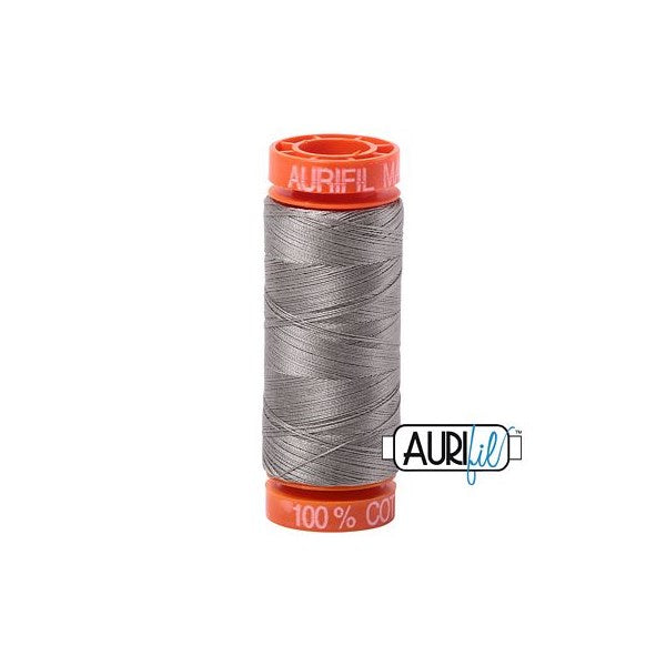 50wt Aurifil Earl Gray 100% Cotton Mako Thread #BMK50SP200-6732 Thread Aurifil   