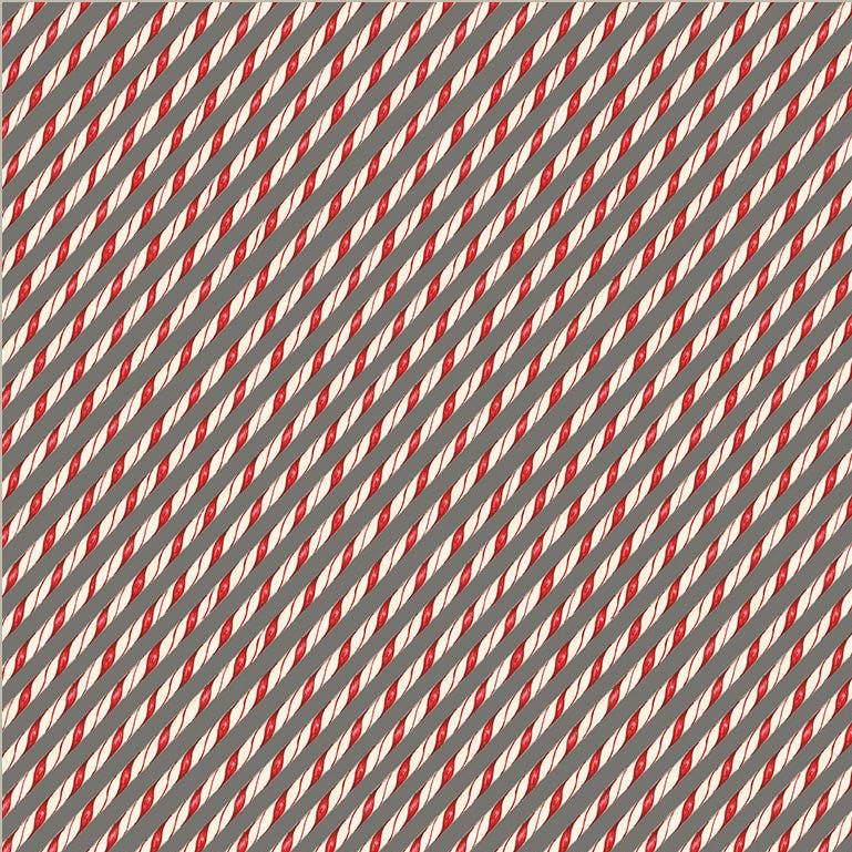 A Very Terri Christmas Candy Cane Stripe 54106-11 Fabrics Windham Fabrics   