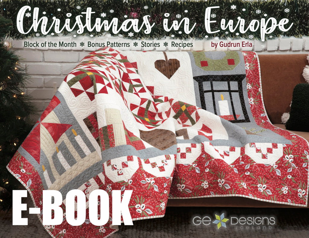 Christmas in Europe E-Book- Pre-order Book GE Designs   