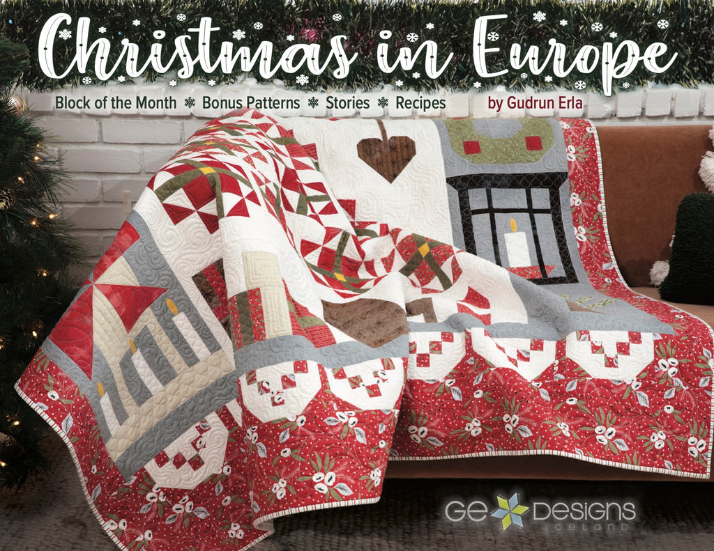 Christmas in Europe Book- Pre-order Book GE Designs   