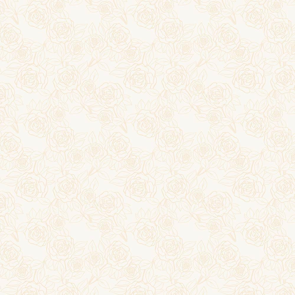 Color Me Pretty Rose Bloom Cream AW1191LN - 108" Wide 3 YARD Fabrics Andover   