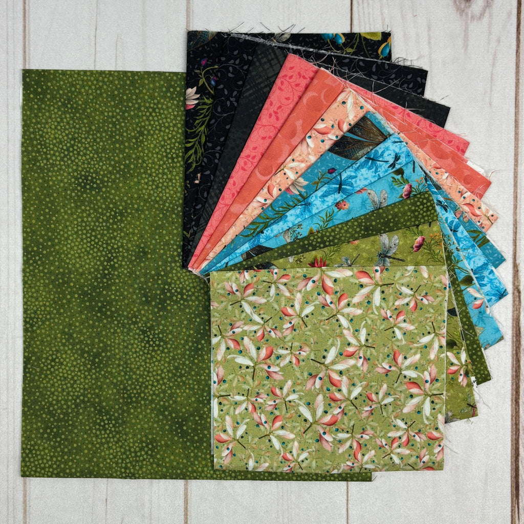 Dragonfly Garden Lil' Bundle Fabrics QT Fabrics   