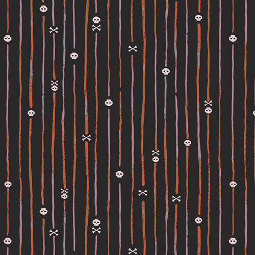 Eerie Spooky Trails Stripe EER31003 Fabrics Art Gallery   