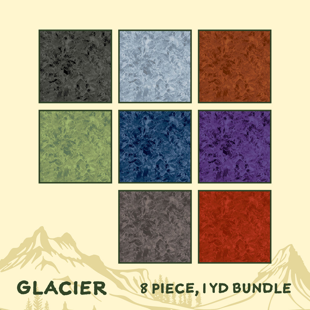 Heima by Andover Glacier 1 Yard Bundle 8 pc. (Pre-Order) Fabrics Andover