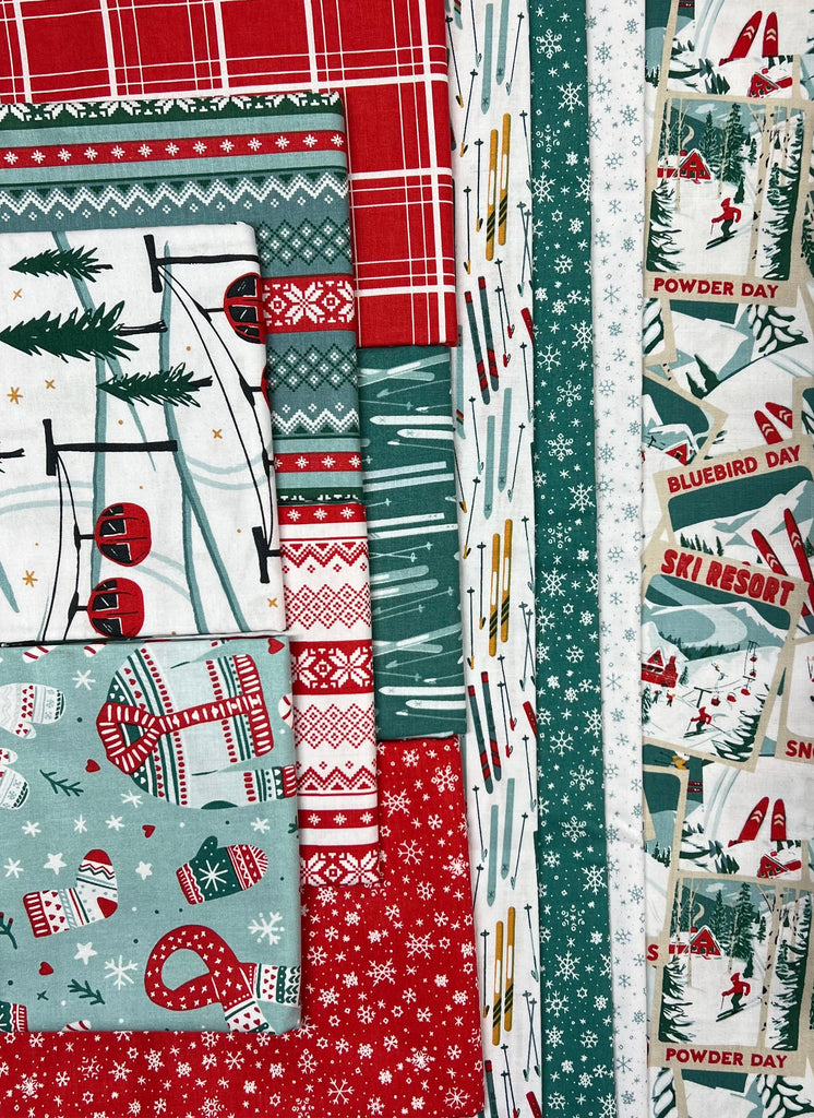 Ski Hill Half Yard Bundle Fabrics Riley Blake   