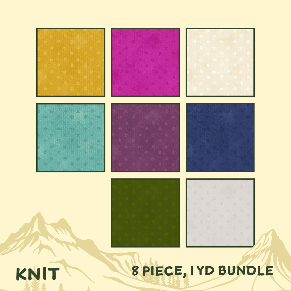 Heima by Andover Knit 1 Yard Bundle 8 pc. (Pre-Order) Fabrics Andover