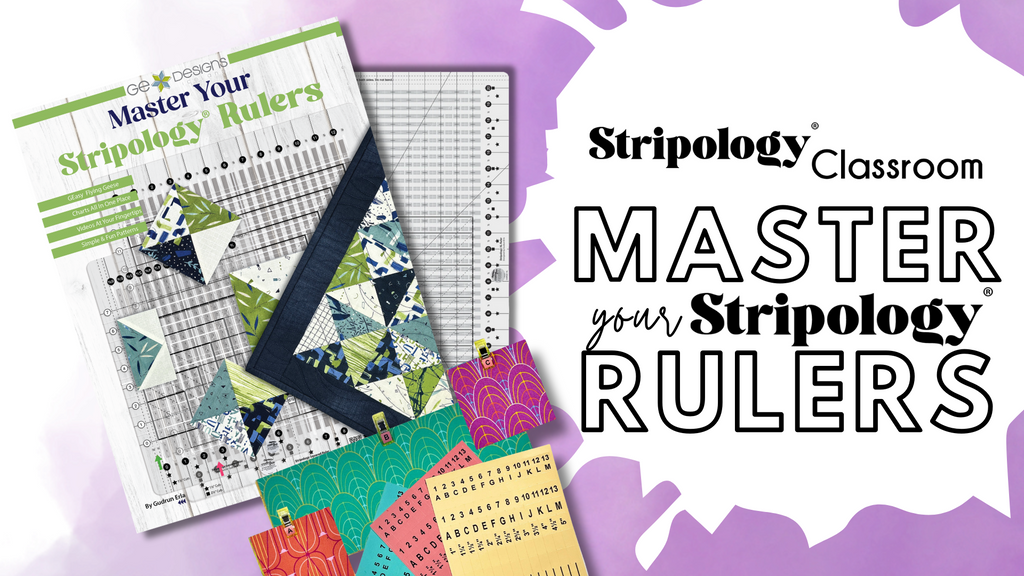 Master Your Stripology Ruler - In Person Class- Saturday, August 10th, 2024 Services GE Designs   