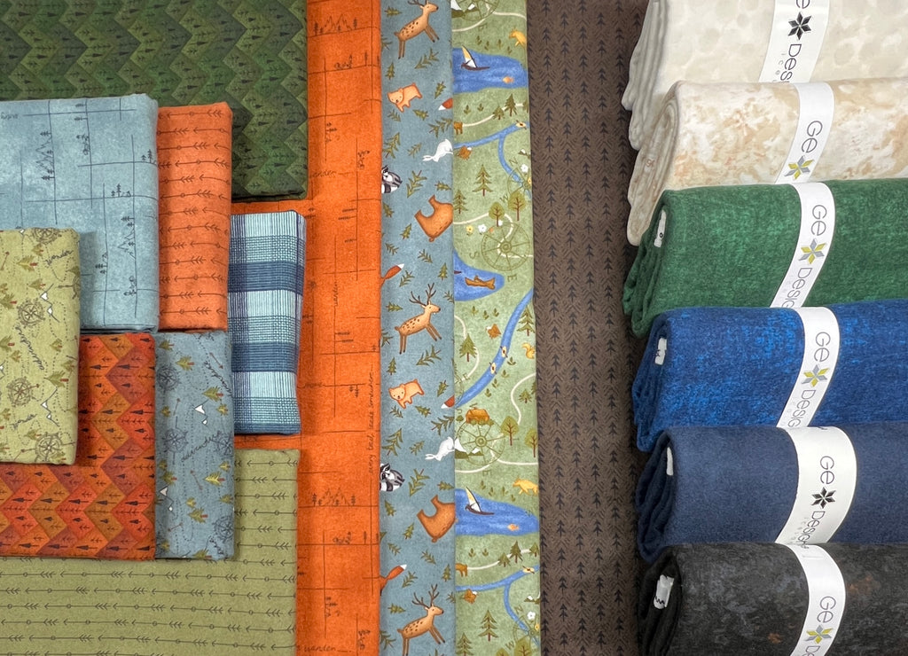 Mountains are Calling Stash Builder Bundle- Flannel Fabrics GE Designs   