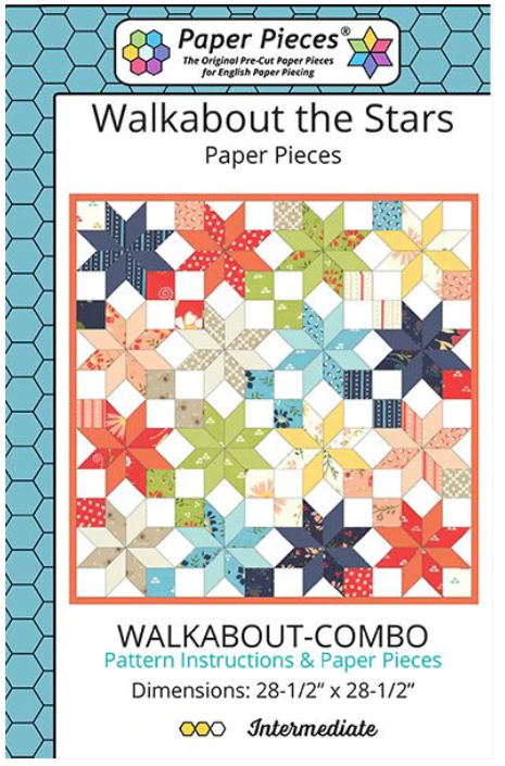 Walk About the Stars Pattern and Paper Pieces  Paper Pieces   