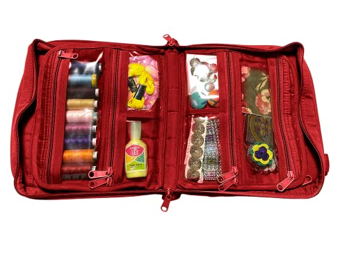 Yazzii Oval Organizer Red CA140R Storage & Bags Yazzii