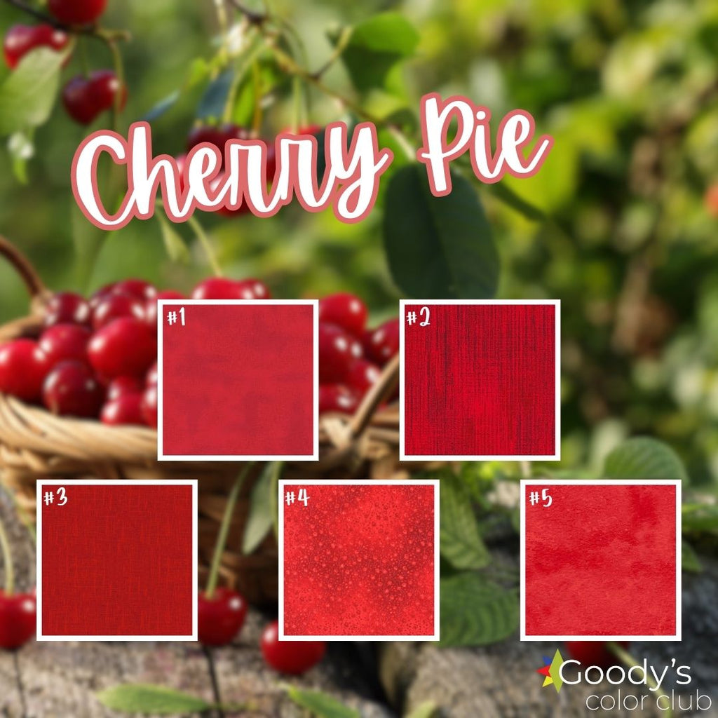 Goody's Color Club - September '24 Cherry Pie Fabrics GE Designs   