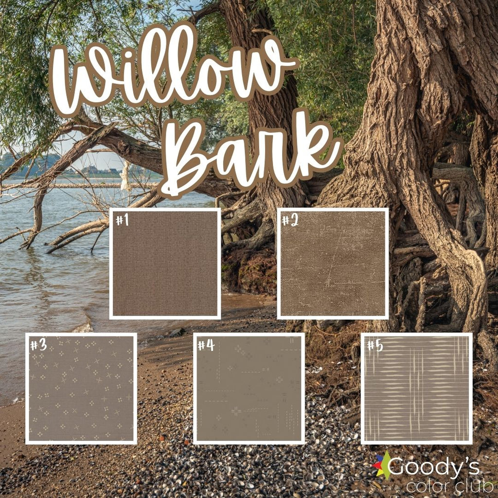 Goody's Color Club - Sept. '22 Willow Bark Fabrics GE Designs   