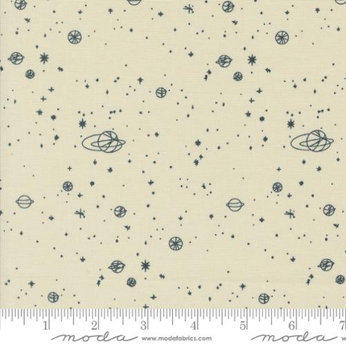 Still More Paper Milky Way Planets Eggshell 1874-14 Fabrics Moda Fabrics