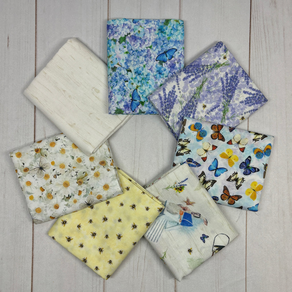 Summer Picnic 8 pc Half Yard Bundle Fabrics Timeless Treasures   