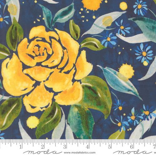 Sunshine Blue Skies Floral Lake 108021-12 - 108" Wide 3 YARD Fabrics Moda Fabrics