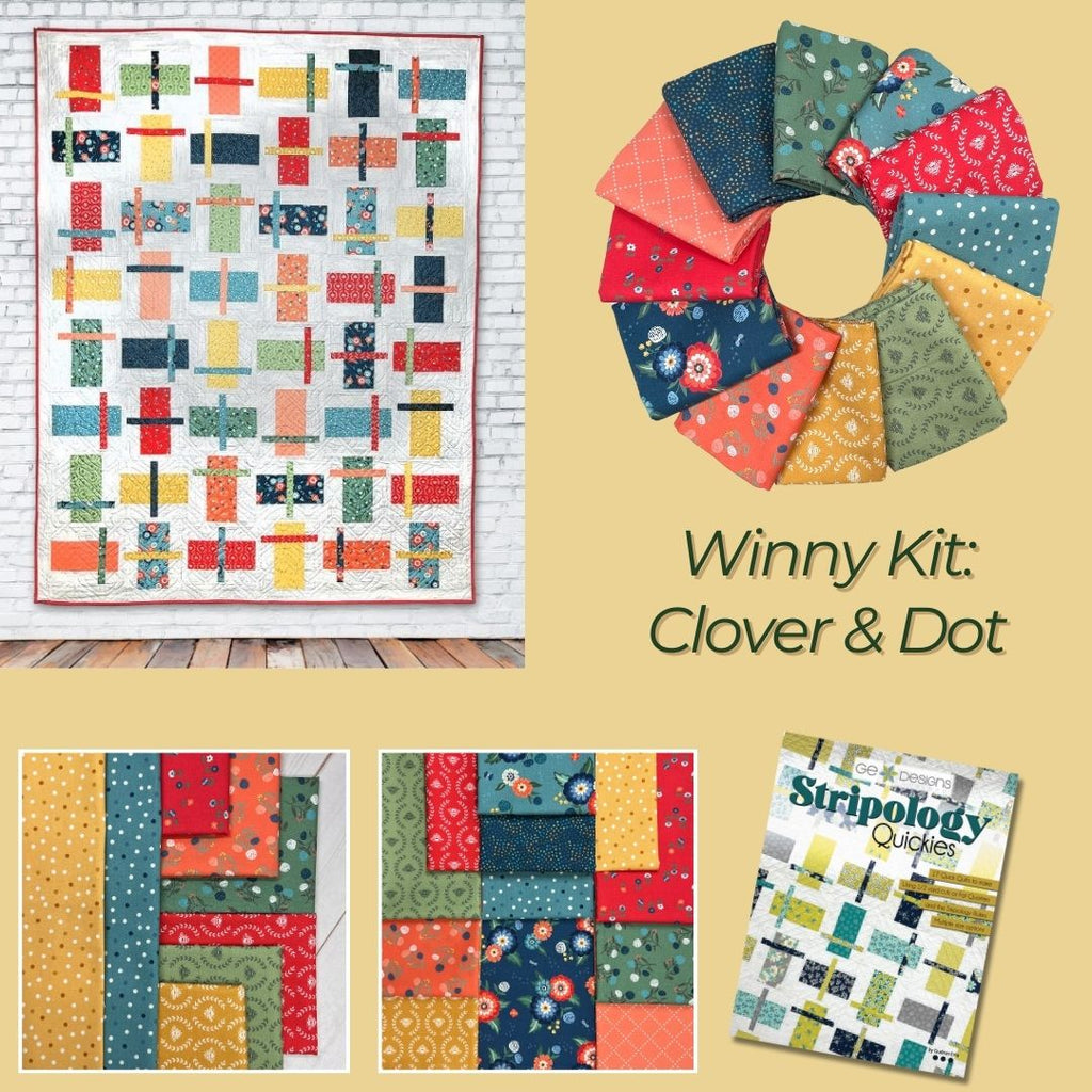 Winny- Clover and Dot Kit Fabrics Windham Fabrics   