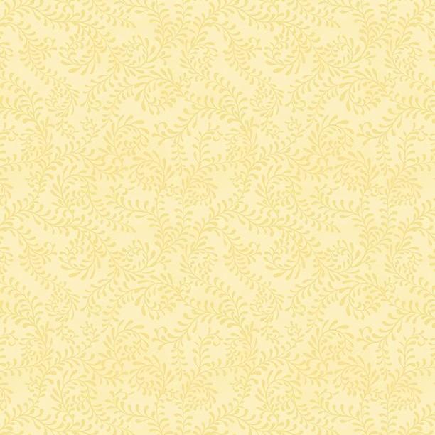 Swirling Leaves Light Yellow 27650-500 CC Fabrics P&B Textiles   