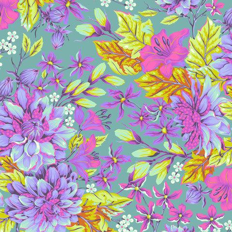 Untamed Hello Dahlia Cosmic QBTP017 - 108" Wide 3 YARD Fabrics Free Spirit   