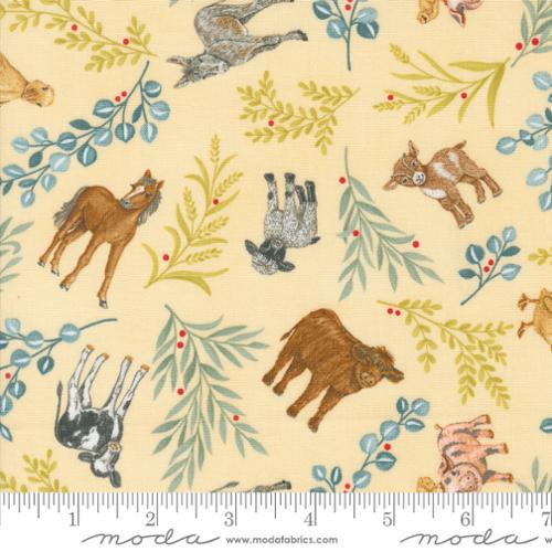 Willows Farm Animals Sunshine 56101-14 Fabrics Moda Fabrics   