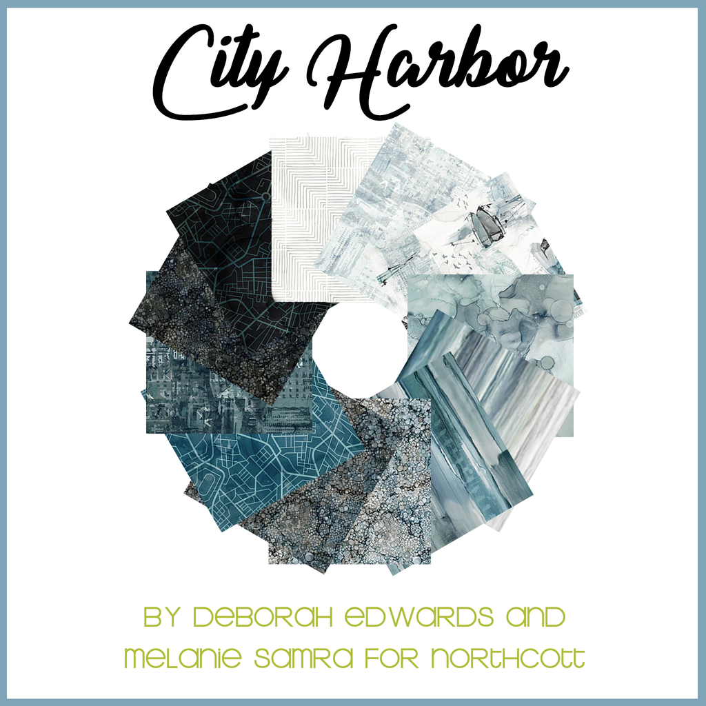City Harbor Stash Builder Bundle PRE-ORDER Fabrics Northcott   