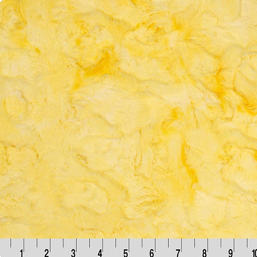 Luxe Cuddle Galaxy Lemon Drop 60" - 3 YARD Fabrics Shannon Fabrics   
