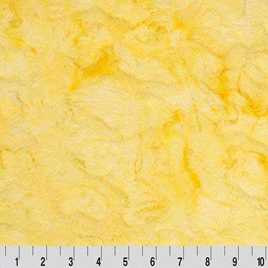 Luxe Cuddle Galaxy Lemon Drop 60" - 1.5 YARD Fabrics Shannon Fabrics   