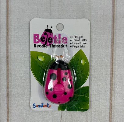 Needle Beetle Threader Pink Tool Checker   