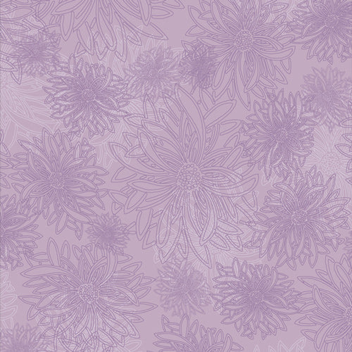 Floral Elements Lavender Haze 543 Fabrics Art Gallery   