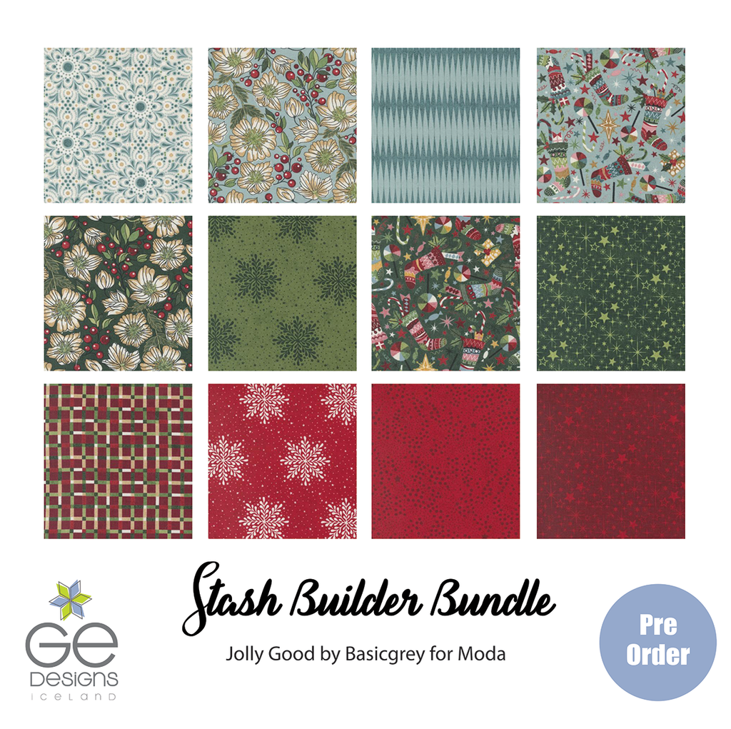Jolly Good Stash Builder Bundle Fabrics Moda Fabrics   
