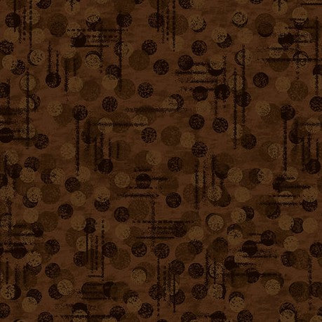 Jotdot Brown 9570-39 Fabrics Blank   