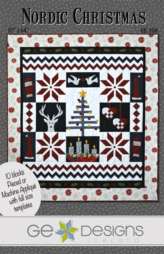 Nordic Christmas Pattern 158 Pattern GE Designs   